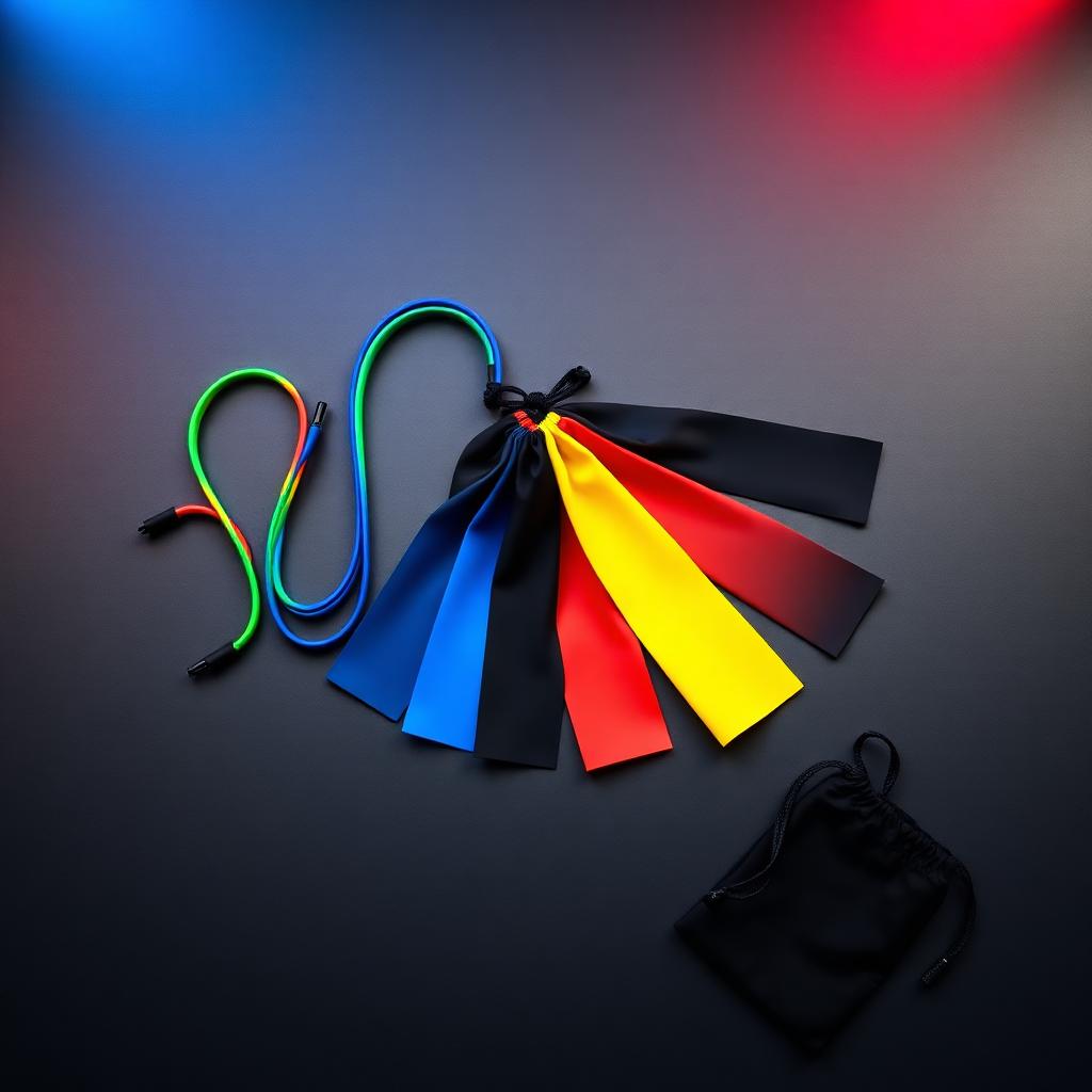 Gritin Resistance Bands, Set of 5